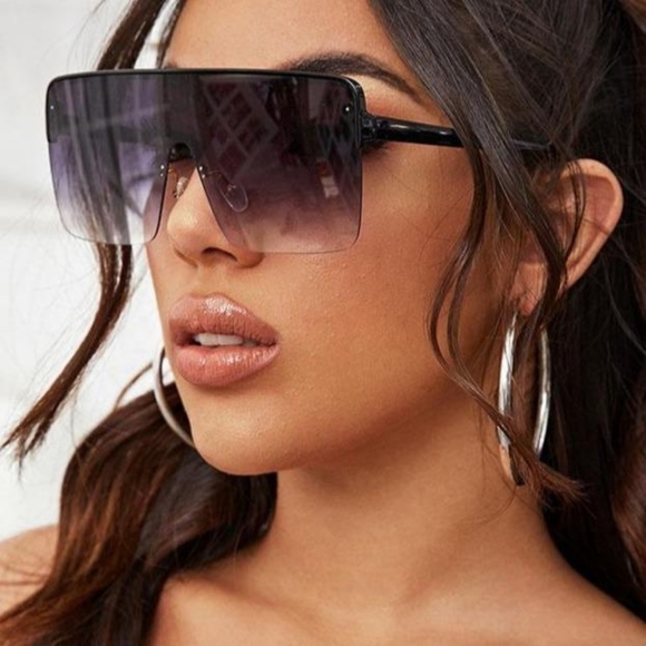 Accessories - Vintage Oversized Retro Colorful Sunglasses